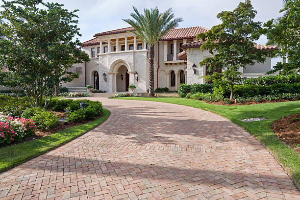 Residential Paver Driveway in Grand Saline, TX